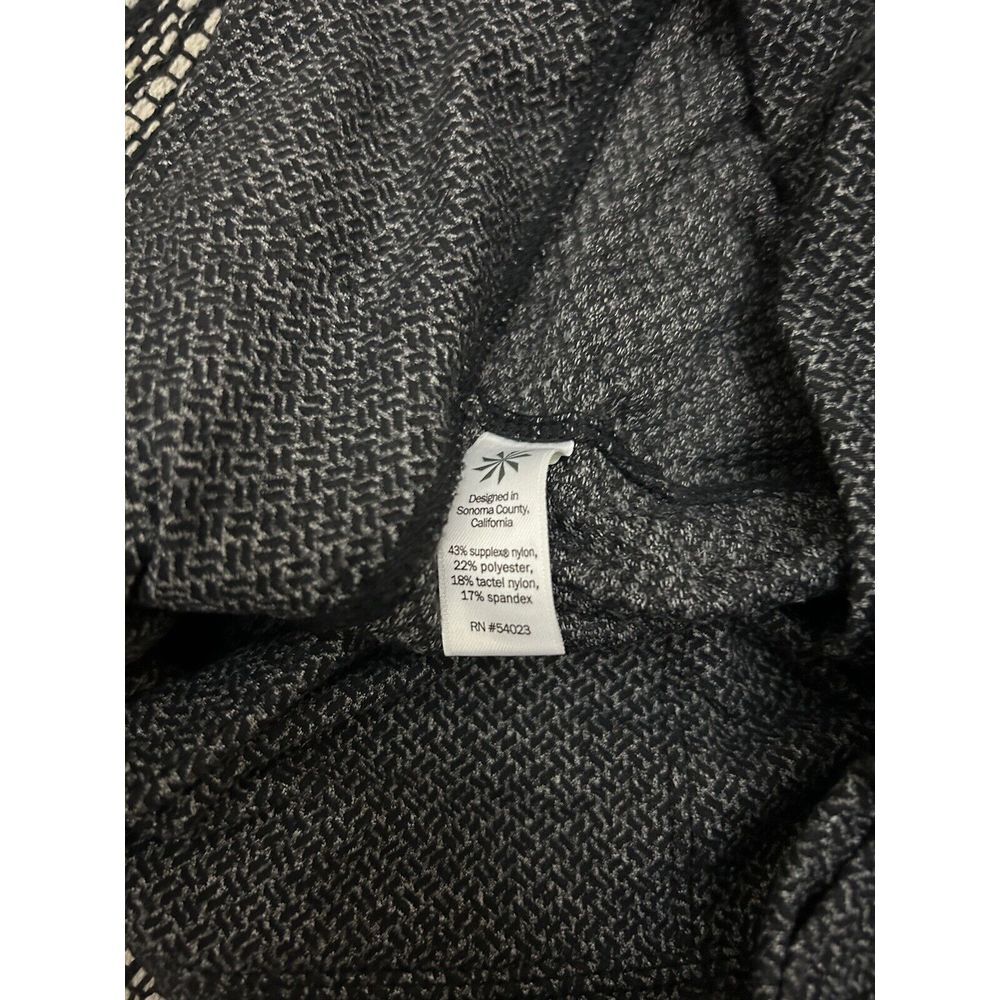 Athleta Women's Pants Leggings Size Small Gray Nylon Spandex Pockets - Picture 5 of 10